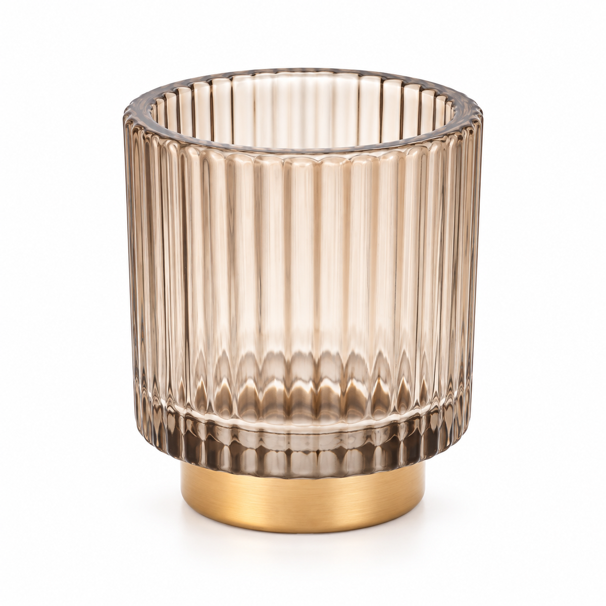 Nordic Stripe Glass Luminary
