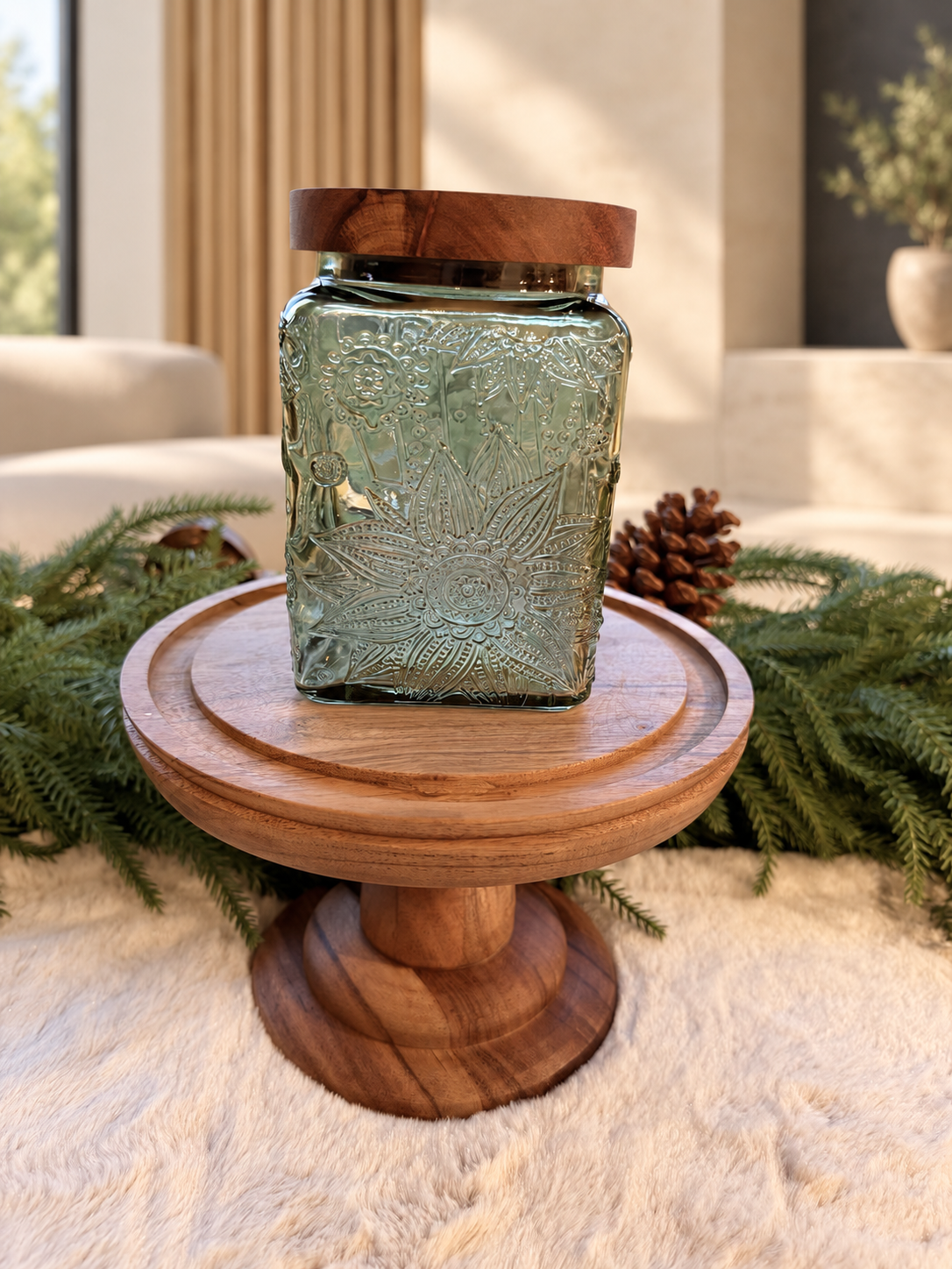 Homestead Square Jar
