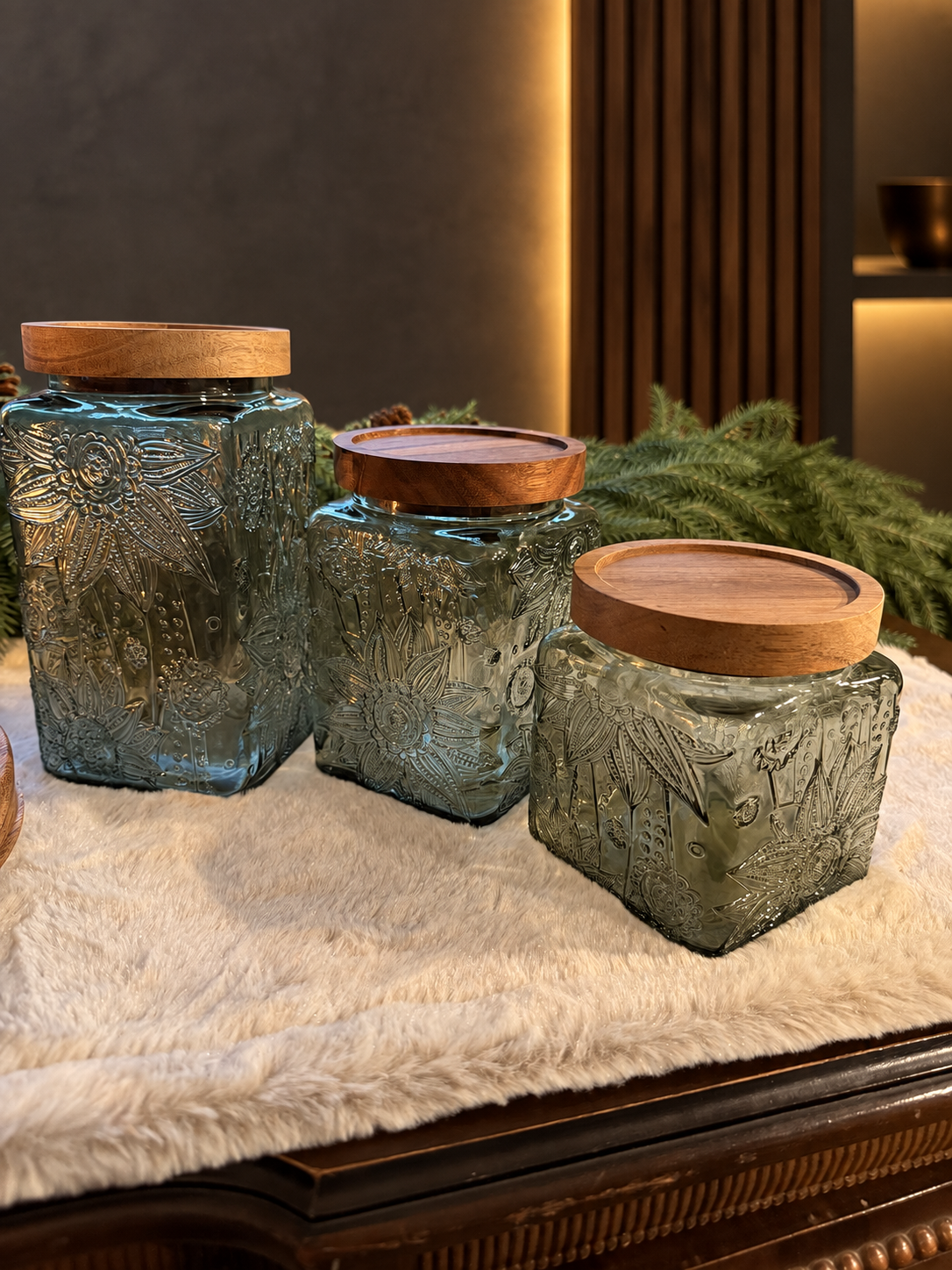 Homestead Square Jar