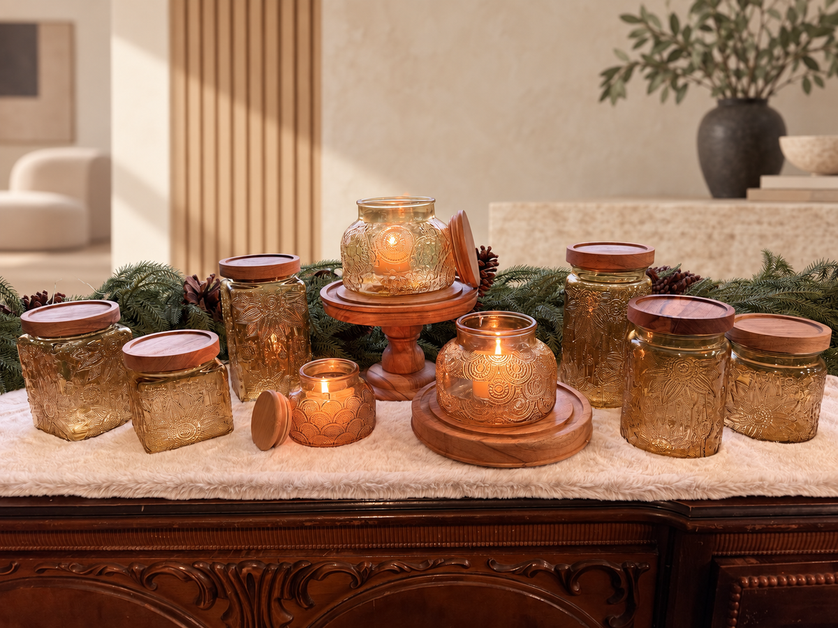 Homestead Square Jar
