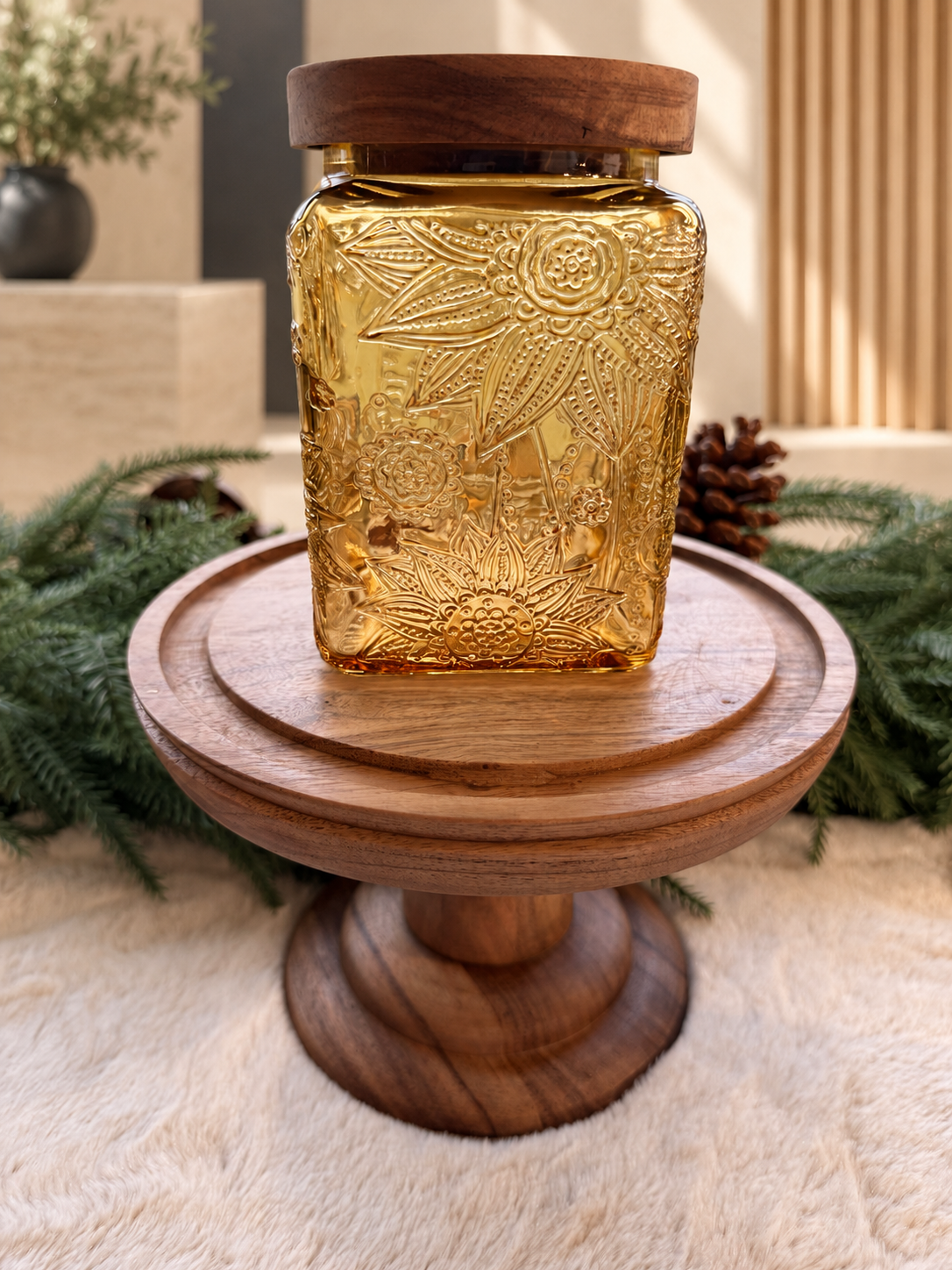 Homestead Square Jar