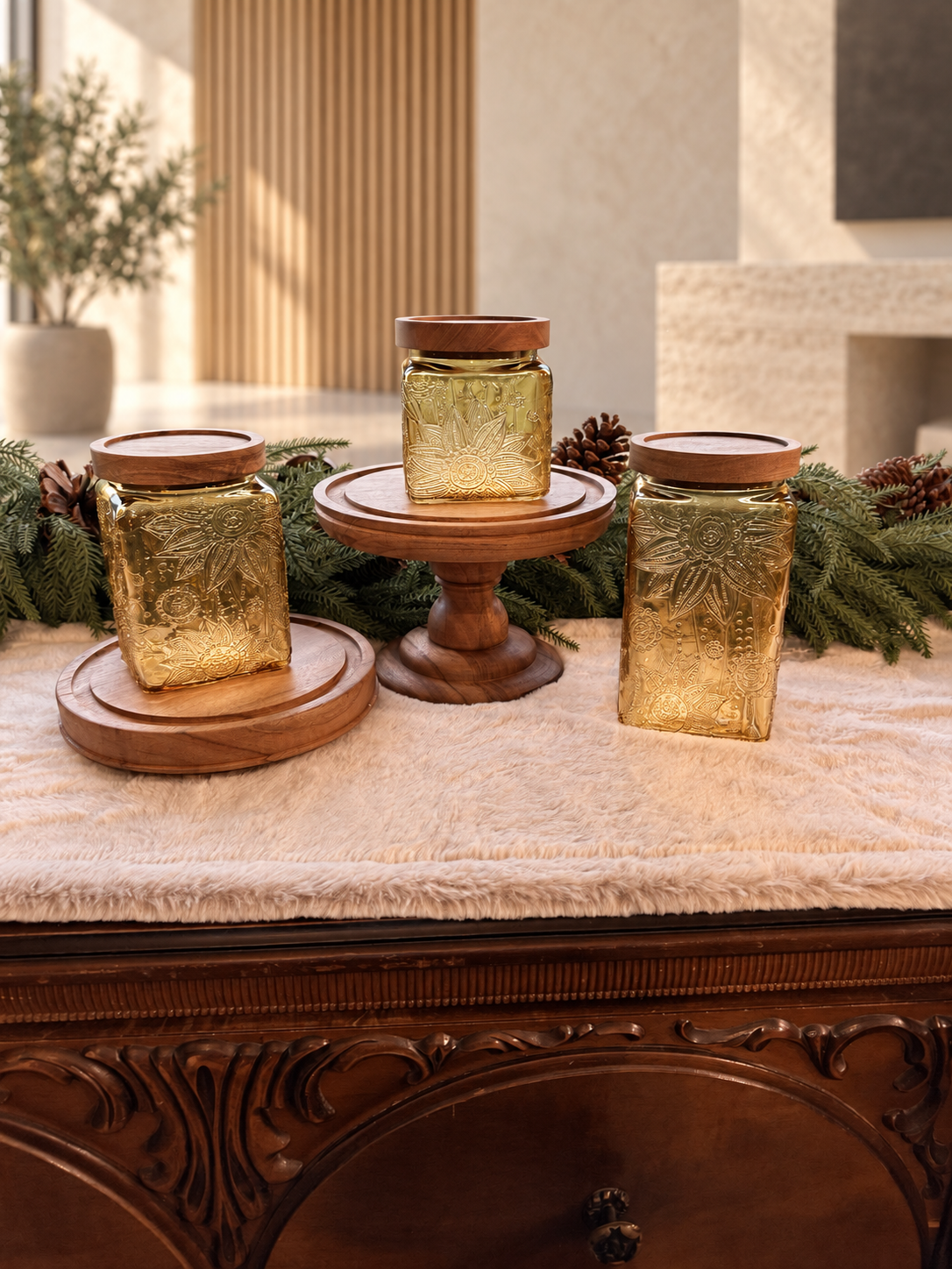 Homestead Square Jar