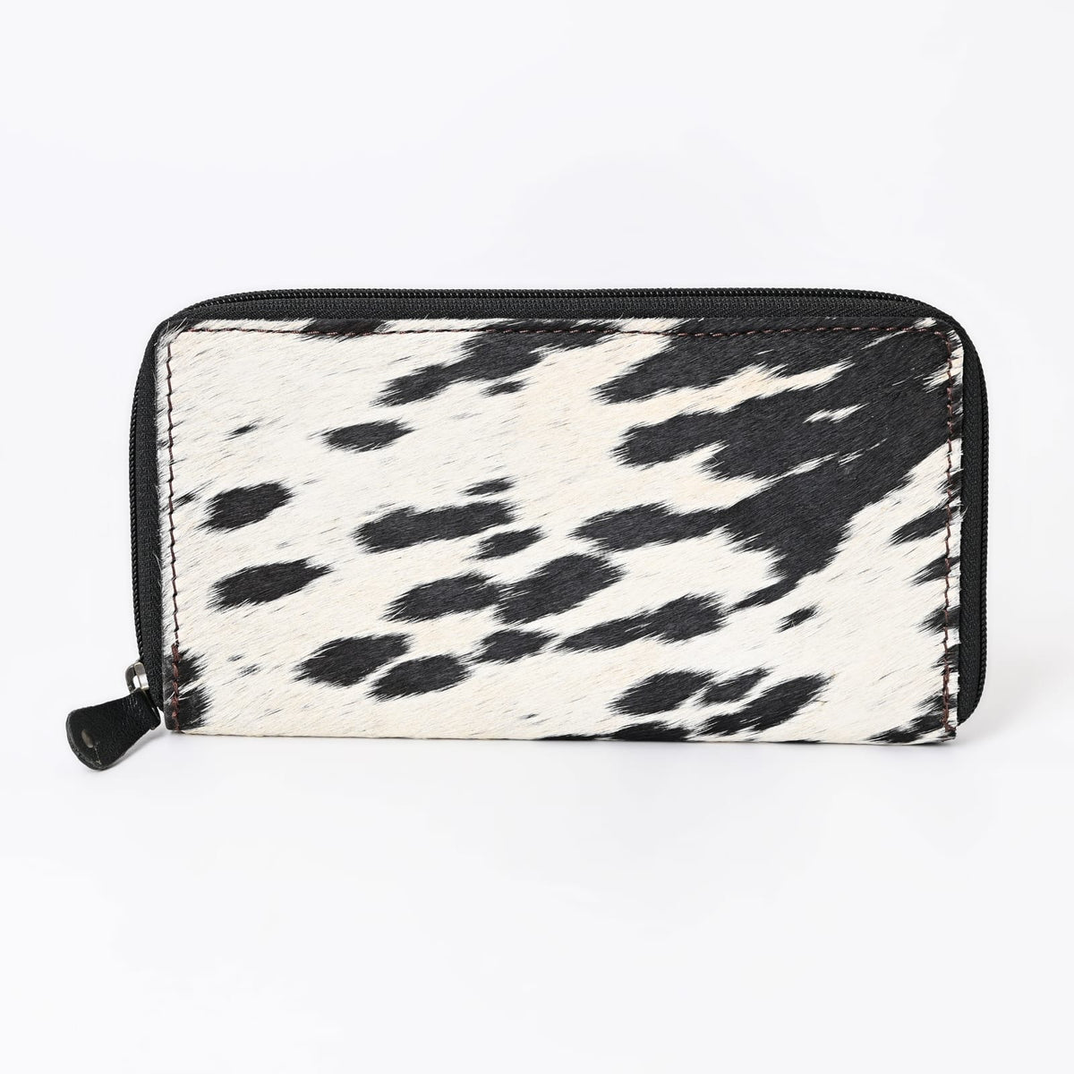Prairie Leather Tooled Zip-Up Bifold Wallet