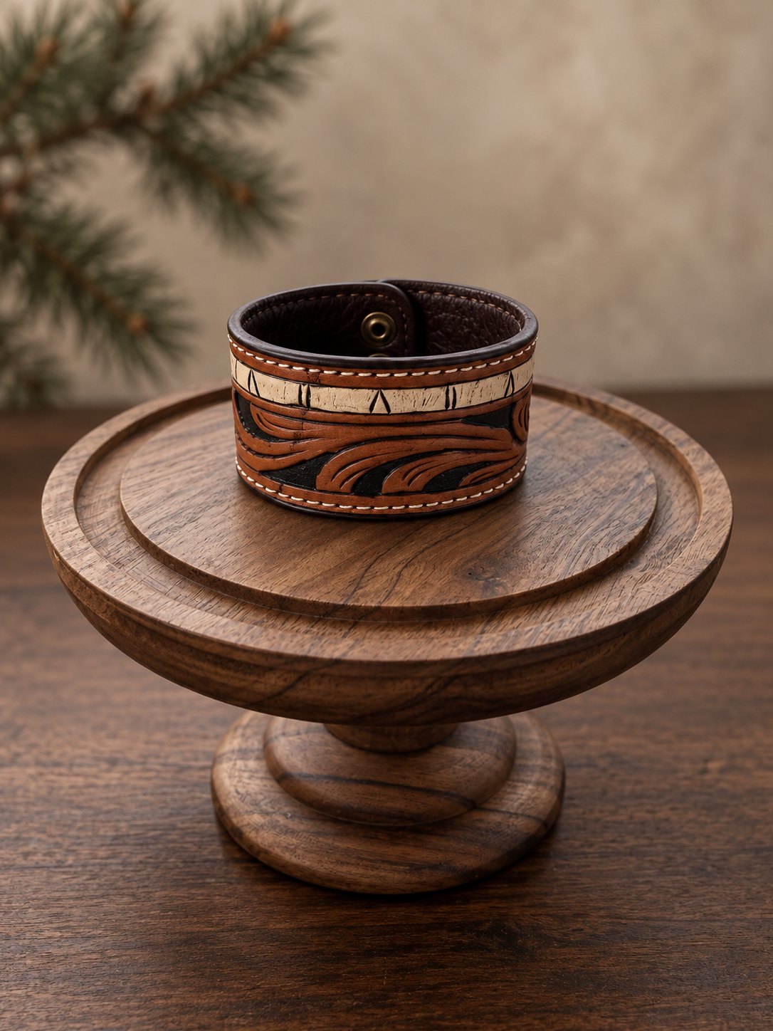 Cowgirl Rawhide Wrap Bracelet