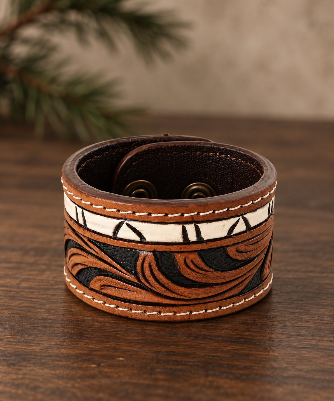 Cowgirl Rawhide Wrap Bracelet