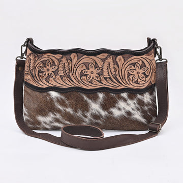 Western Boho Cowhide Crossbody